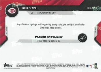 2020 Topps Now Road to Opening Day Cincinnati Reds #OD-317 Nick Senzel Back