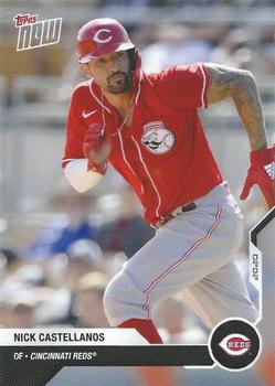 2020 Topps Now Road to Opening Day Cincinnati Reds #OD-318 Nick Castellanos Front