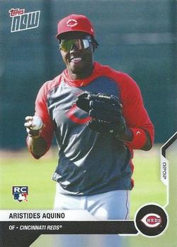 2020 Topps Now Road to Opening Day Cincinnati Reds #OD-319 Aristides Aquino Front