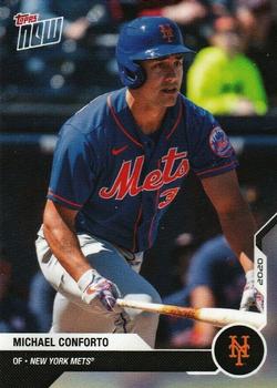 2020 Topps Now Road to Opening Day New York Mets #OD-257 Michael Conforto Front