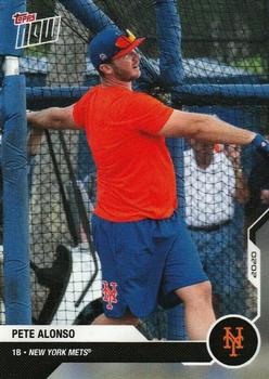 2020 Topps Now Road to Opening Day New York Mets #OD-260 Pete Alonso Front