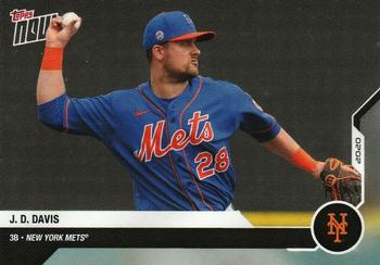2020 Topps Now Road to Opening Day New York Mets #OD-262 J.D. Davis Front