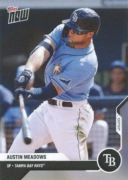 2020 Topps Now Road to Opening Day Tampa Bay Rays #OD-46 Austin Meadows Front