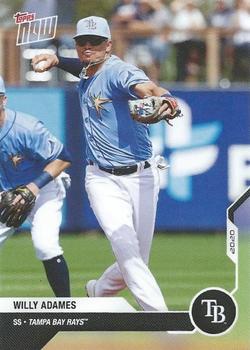 2020 Topps Now Road to Opening Day Tampa Bay Rays #OD-49 Willy Adames Front