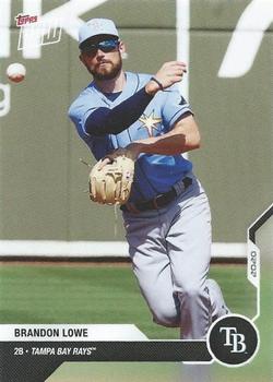 2020 Topps Now Road to Opening Day Tampa Bay Rays #OD-50 Brandon Lowe Front
