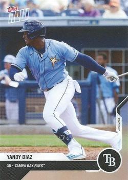 2020 Topps Now Road to Opening Day Tampa Bay Rays #OD-51 Yandy Diaz Front