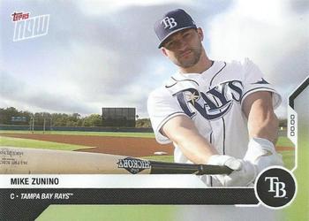 2020 Topps Now Road to Opening Day Tampa Bay Rays #OD-52 Mike Zunino Front