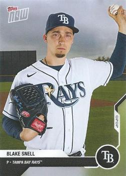 2020 Topps Now Road to Opening Day Tampa Bay Rays #OD-53 Blake Snell Front