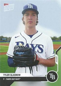 2020 Topps Now Road to Opening Day Tampa Bay Rays #OD-55 Tyler Glasnow Front