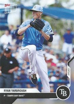 2020 Topps Now Road to Opening Day Tampa Bay Rays #OD-57 Ryan Yarbrough Front