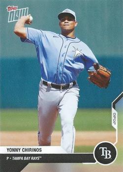 2020 Topps Now Road to Opening Day Tampa Bay Rays #OD-59 Yonny Chirinos Front