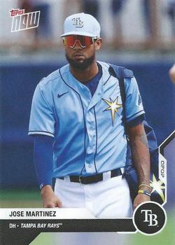 2020 Topps Now Road to Opening Day Tampa Bay Rays #OD-60 Jose Martinez Front