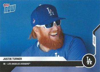 2020 Topps Now Road to Opening Day Los Angeles Dodgers #OD-410 Justin Turner Front