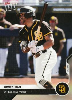 2020 Topps Now Road to Opening Day San Diego Padres #OD-421 Tommy Pham Front