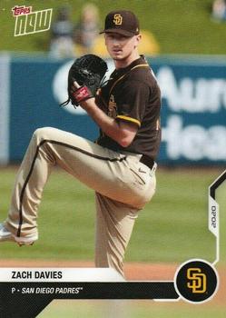 2020 Topps Now Road to Opening Day San Diego Padres #OD-432 Zach Davies Front