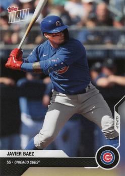 2020 Topps Now Road to Opening Day Chicago Cubs #OD-303 Javier Baez Front