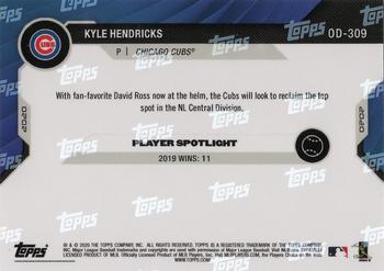 2020 Topps Now Road to Opening Day Chicago Cubs #OD-309 Kyle Hendricks Back