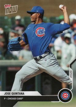 2020 Topps Now Road to Opening Day Chicago Cubs #OD-312 Jose Quintana Front