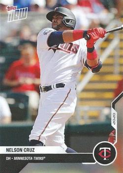 2020 Topps Now Road to Opening Day Minnesota Twins #OD-136 Nelson Cruz Front