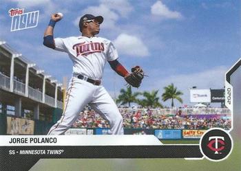 2020 Topps Now Road to Opening Day Minnesota Twins #OD-141 Jorge Polanco Front