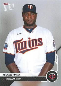 2020 Topps Now Road to Opening Day Minnesota Twins #OD-147 Michael Pineda Front