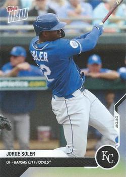 2020 Topps Now Road to Opening Day Kansas City Royals #OD-121 Jorge Soler Front