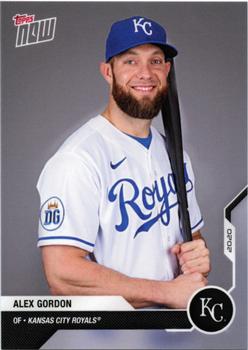 2020 Topps Now Road to Opening Day Kansas City Royals #OD-123 Alex Gordon Front