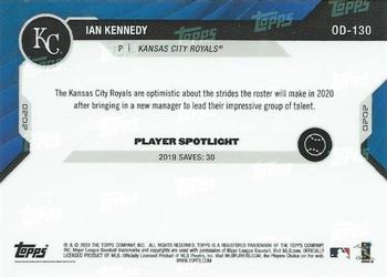 2020 Topps Now Road to Opening Day Kansas City Royals #OD-130 Ian Kennedy Back