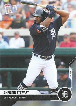 2020 Topps Now Road to Opening Day Detroit Tigers #OD-107 Christin Stewart Front