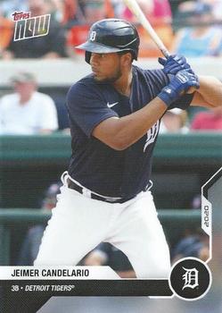2020 Topps Now Road to Opening Day Detroit Tigers #OD-109 Jeimer Candelario Front