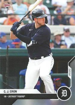 2020 Topps Now Road to Opening Day Detroit Tigers #OD-110 C.J. Cron Front
