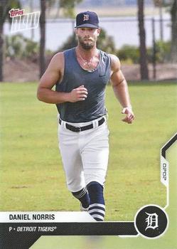 2020 Topps Now Road to Opening Day Detroit Tigers #OD-116 Daniel Norris Front