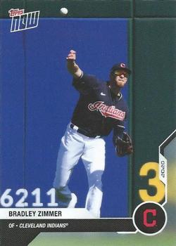 2020 Topps Now Road to Opening Day Cleveland Indians #OD-93 Bradley Zimmer Front