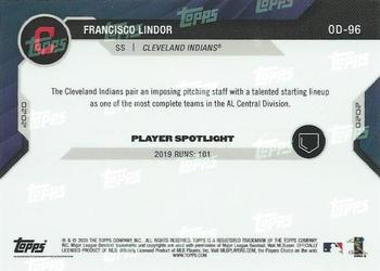 2020 Topps Now Road to Opening Day Cleveland Indians #OD-96 Francisco Lindor Back