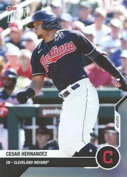 2020 Topps Now Road to Opening Day Cleveland Indians #OD-97 Cesar Hernandez Front