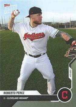 2020 Topps Now Road to Opening Day Cleveland Indians #OD-98 Roberto Perez Front