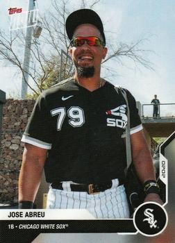 2020 Topps Now Road to Opening Day Chicago White Sox #OD-81 Jose Abreu Front