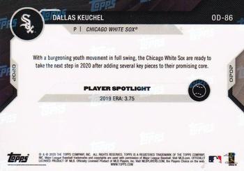2020 Topps Now Road to Opening Day Chicago White Sox #OD-86 Dallas Keuchel Back