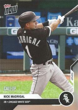 2020 Topps Now Road to Opening Day Chicago White Sox #OD-NM Nick Madrigal Front