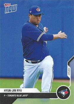 2020 Topps Now Road to Opening Day Toronto Blue Jays #OD-66 Hyun-Jin Ryu Front