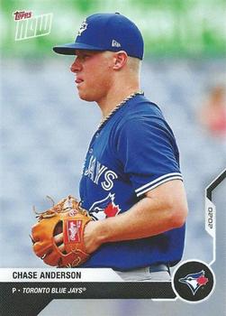 2020 Topps Now Road to Opening Day Toronto Blue Jays #OD-69 Chase Anderson Front