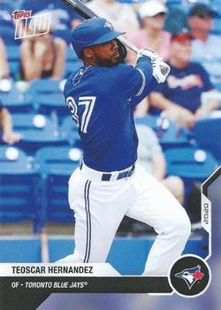 2020 Topps Now Road to Opening Day Toronto Blue Jays #OD-74 Teoscar Hernandez Front