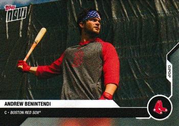 2020 Topps Now Road to Opening Day Boston Red Sox #OD-16 Andrew Benintendi Front