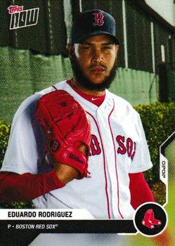 2020 Topps Now Road to Opening Day Boston Red Sox #OD-26 Eduardo Rodriguez Front