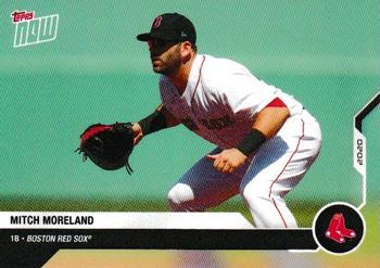 2020 Topps Now Road to Opening Day Boston Red Sox #OD-28 Mitch Moreland Front