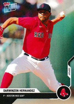2020 Topps Now Road to Opening Day Boston Red Sox #OD-23 Darwinzon Hernandez Front