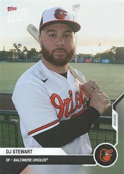 2020 Topps Now Road to Opening Day Baltimore Orioles #OD-4 DJ Stewart Front