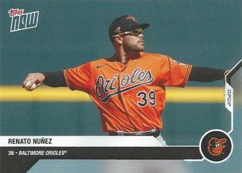 2020 Topps Now Road to Opening Day Baltimore Orioles #OD-7 Renato Nunez Front