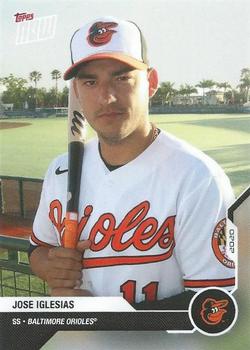 2020 Topps Now Road to Opening Day Baltimore Orioles #OD-9 Jose Iglesias Front