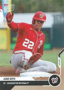 2020 Topps Now Road to Opening Day Washington Nationals #OD-286 Juan Soto Front